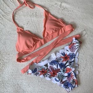 Floral bikini